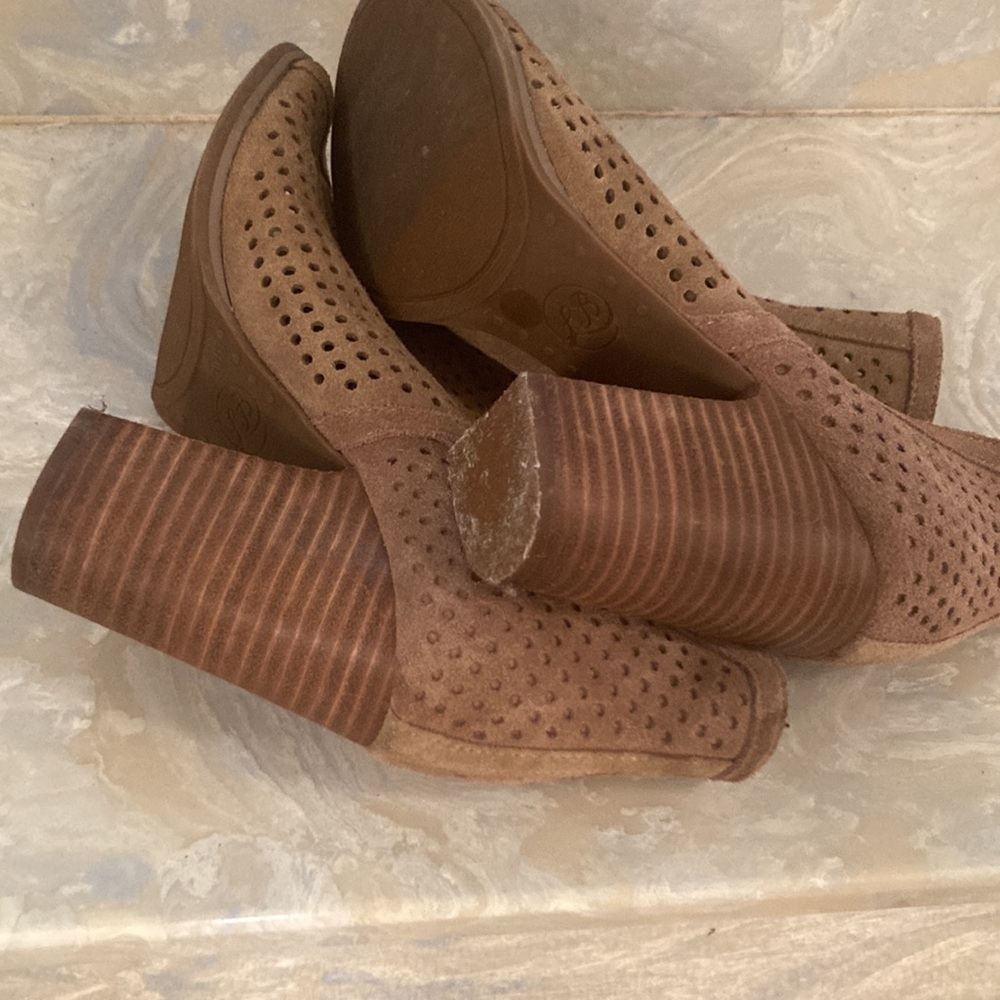 Gently used Lucky Brand Booties - Picture 5 of 7